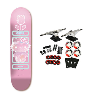 Girl Skateboard Complete Hello Kitty 50 Gass 8.5" x 32"