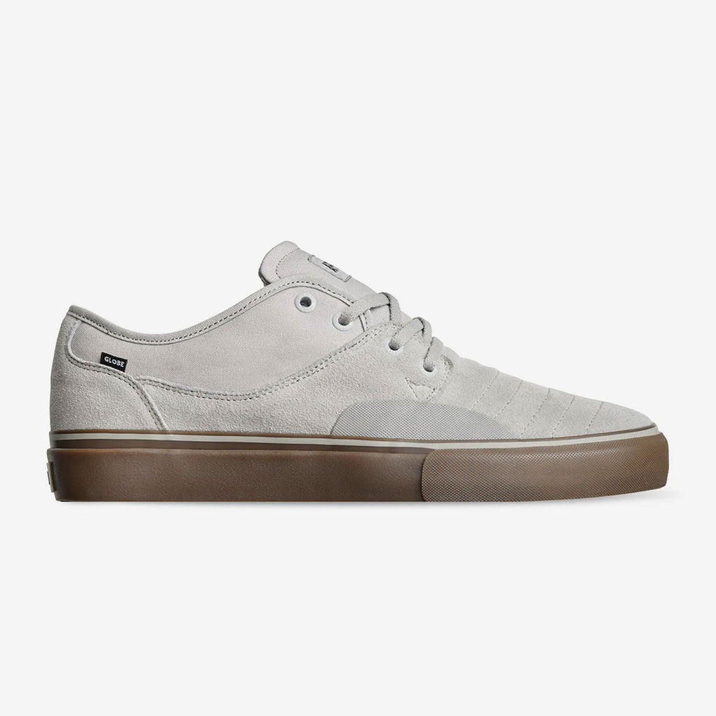 Globe Mens 14 Skate Shoes Mahalo Plus Appleyard‎ Skateboard Streetwear Gray Globe Mahalo Plus Grey & Tobacco Skate Shoes | Zumiez main image 3