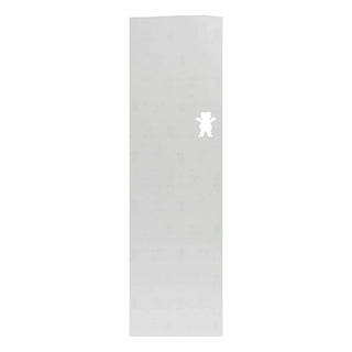 Grizzly Skateboard Griptape Bear Cutout White Sheet 9" x 33"