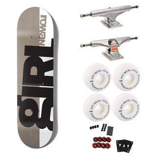 Girl Premium Skateboard with Indy Trucks, Blueprint Wheels 8.5" Davis Rising