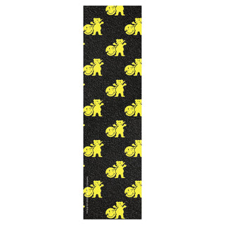 Grizzly X Smiley Skateboard Griptape Meltdown Black