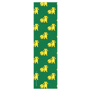 Grizzly X Smiley Skateboard Griptape Meltdown Green