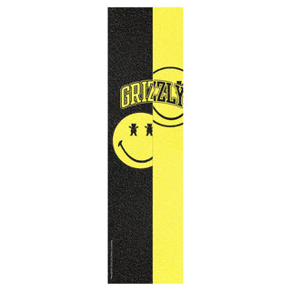 Grizzly X Smiley Skateboard Griptape School of Happiness