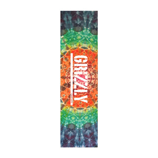 Grizzly Grip Skateboard Griptape Tie Dye Stamp Lizard Eye 9" x 33" Sheet