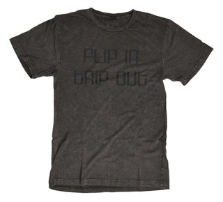 Girl Shirt FLIP IN TRIP OUT MINERAL BLACK