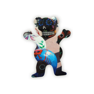 Grizzly Grip Skateboard Stickers 4-Pack