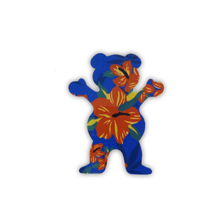 Grizzly Sticker TROPICAL Blue