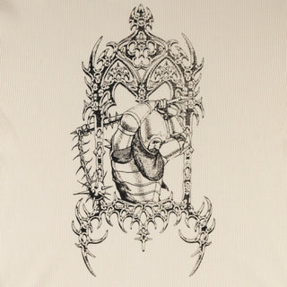 Welcome Skateboards Longsleeve Shirt Gallant Pigment Dyed Thermal Bone