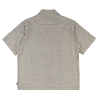 Welcome Skateboards Shirt Garage Oxford Zip Black/Grey