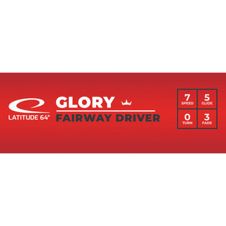 Latitude 64 Disc Golf Royal Grand Orbit Glory Fairway Driver 7/5/0/3 White Turquoise/Turquoise 176 grams