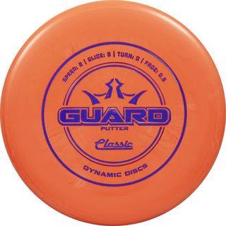 Dynamic Disc Golf Guard Putter Classic 173-176 - Orange