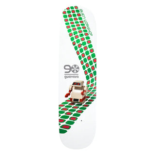 Alien Workshop Skateboard Deck Guevara Artificial Intelligence Twin White 8.25" x 32.25"