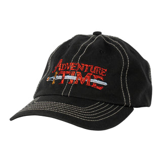 Welcome x Adventure Time Hat AT Logo Contrast Stitch Black