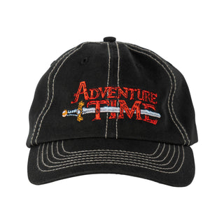 Welcome x Adventure Time Hat AT Logo Contrast Stitch Black