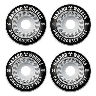 Hazard Skateboard Wheels 56mm Siren Conical 101A
