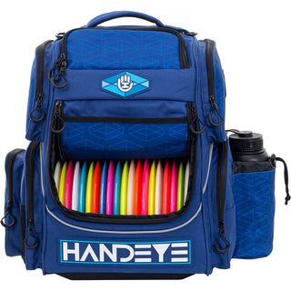 Handeye Disc Golf Backpack Bag Mission Rig Abyss Holds 21 Discs
