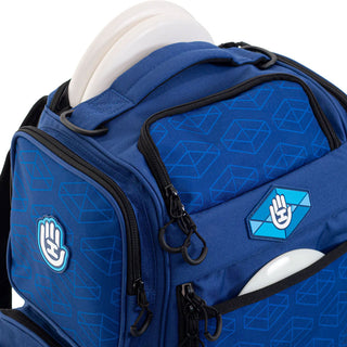 Handeye Disc Golf Backpack Bag Mission Rig Abyss Holds 21 Discs