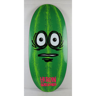 Heroin Skateboard Complete The Watermelon Eggzilla 13.5" x 31.5"