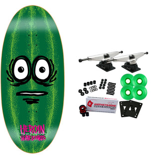 Heroin Skateboard Complete The Watermelon Eggzilla 13.5" x 31.5"