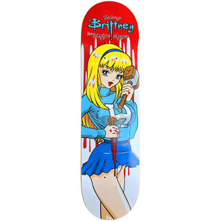 Hook Ups Skateboard Deck Brittney 8.25" x 32.5"