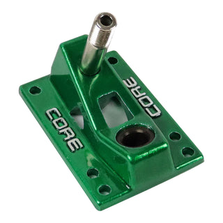 Core Trucks 6-Hole Baseplates Hollow Kingpin Green with 95A Bushings (2-Pack)