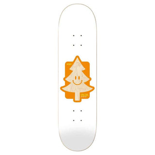 Enjoi Skateboard Deck Happy Tree Super Sap White 8.25"