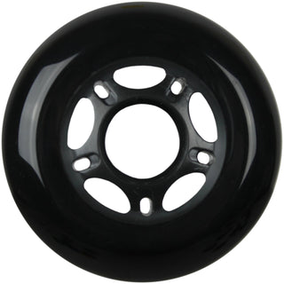 Player's Choice Outdoor Inline Skate Wheels - 80mm 89A Black (8-Pack)