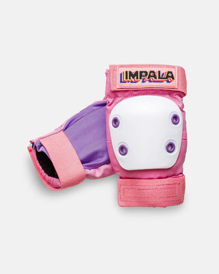 Impala Rollerskates Protective Set - Knee Pads, Elbow, Wrist Guards - Pink -  Youth Medium