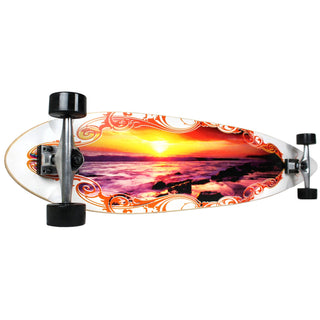 Krown Longboard Complete City Surf Sunset