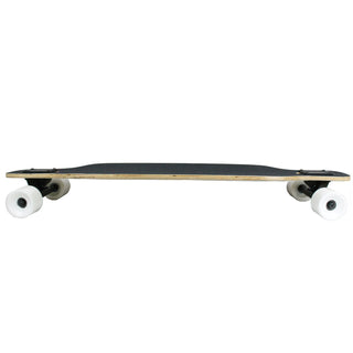 Krown Longboard Complete Elite Drop Through Rasta Lion - White Wheels
