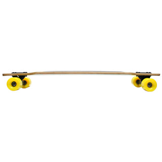 Krown Longboard Complete Elite Drop Through Rasta Lion - Yellow Wheels