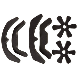 Krown White Shell with Grey Strap Skateboard Helmet, Adult One Size