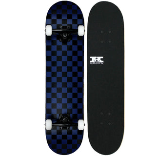 Krown Rookie Complete Black/Blue Checker 7.5"