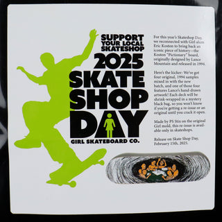 Girl Skateboard Deck Koston Pictionary Re-Issue Blind Bag 7.5" x 31"