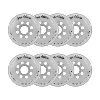 Labeda Roller Hockey Wheels - Addiction 76mm 76A White (8-Pack)