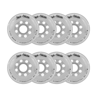 Labeda Roller Hockey Wheels - Addiction 80mm 76A White (8-Pack)