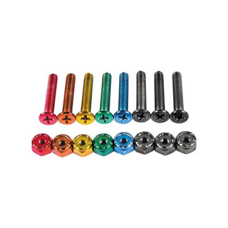 Enjoi Little Buddies 7/8" Phillips Skateboard Truck Mounting Hardware Nuts and Bolts