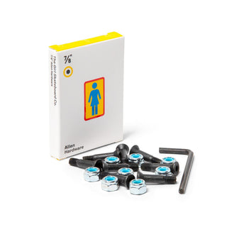 Girl Skateboard Hardware 7/8" Allen Longneck W/ Allen Key