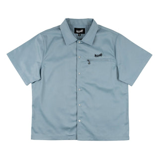 Welcome Skateboards Shirt Mace Work Shirt Slate
