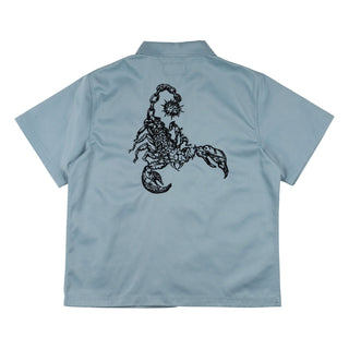 Welcome Skateboards Shirt Mace Work Shirt Slate