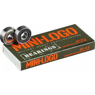 Mini Logo Skateboard Wheels 55mm AWOL 80A White Lift Kit (Risers, Bearings, HW)