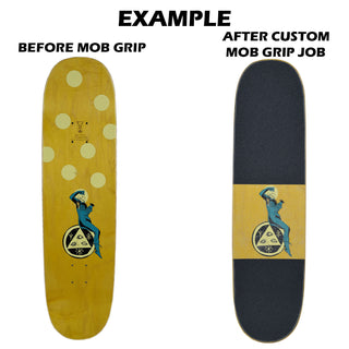 Mob Grip 2-Pack Black and Clear Skateboard