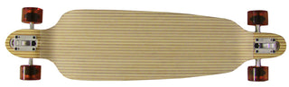 BAMBOO INLAY High Speed Longboard DOUBLE DROP Down / Through + Abec 7