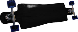 DIPPED BLACK FREESTYLE LONGBOARD Drop DOWN Rocker Concave FREERIDE Skateboard
