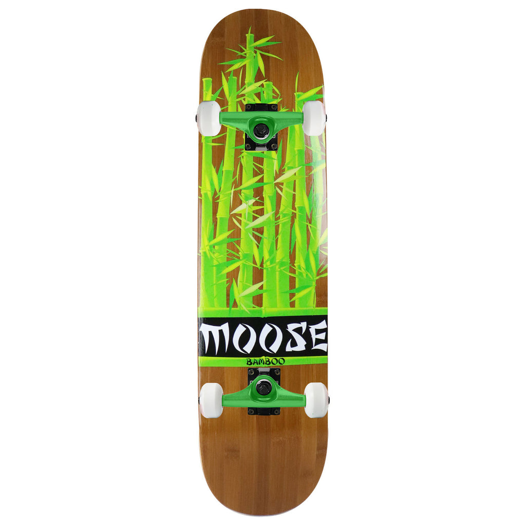 Skateboard Completo Moose Macchiato Nero 8.0, Nero/Bianco, Già Montato