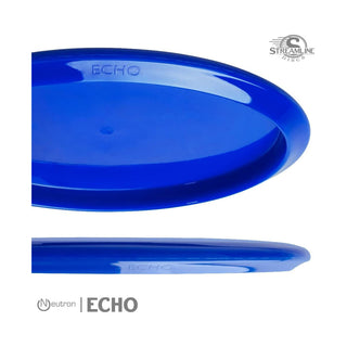 Streamline Disc Golf Neutron Echo Midrange Disc 5/5/-1.5/1 Peach/Light Blue 176 grams