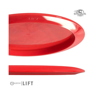 Streamline Disc Golf Neutron Lift Distance Driver 9/5/-2/1.5 Green/Red Pink 174 grams