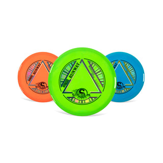 Streamline Disc Golf Neutron Runway Midrange Driver 5/4/0/3.5 Blue/Gold 177 grams