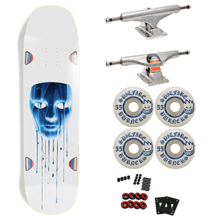 Opera Premium Skateboard with Indy Trucks, Spitfire Wheels - 8.75" Same Beckett Mask Drip