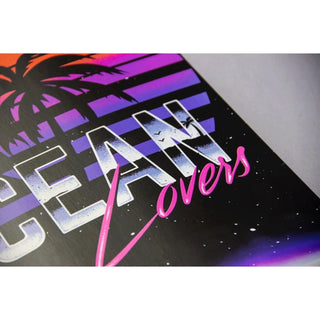 Dusters Longboard Ocean Lovers Double Drop Purple 9.5" x 36"